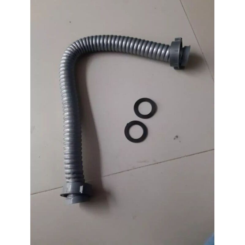 Ống Xả Bồn Rửa Chén 2 Đầu Tán (Kèm Ron)