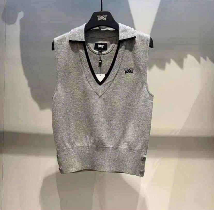 ÁO GOLF NỮ DỆT KIM PXG ĐẸP