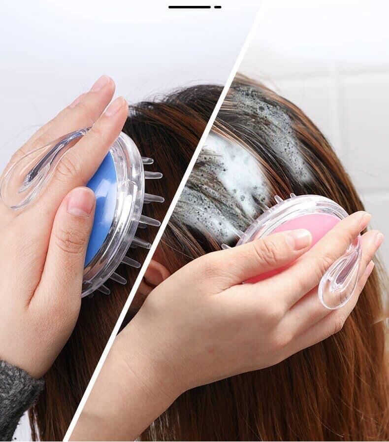 Lược gội đầu, massage da đầu