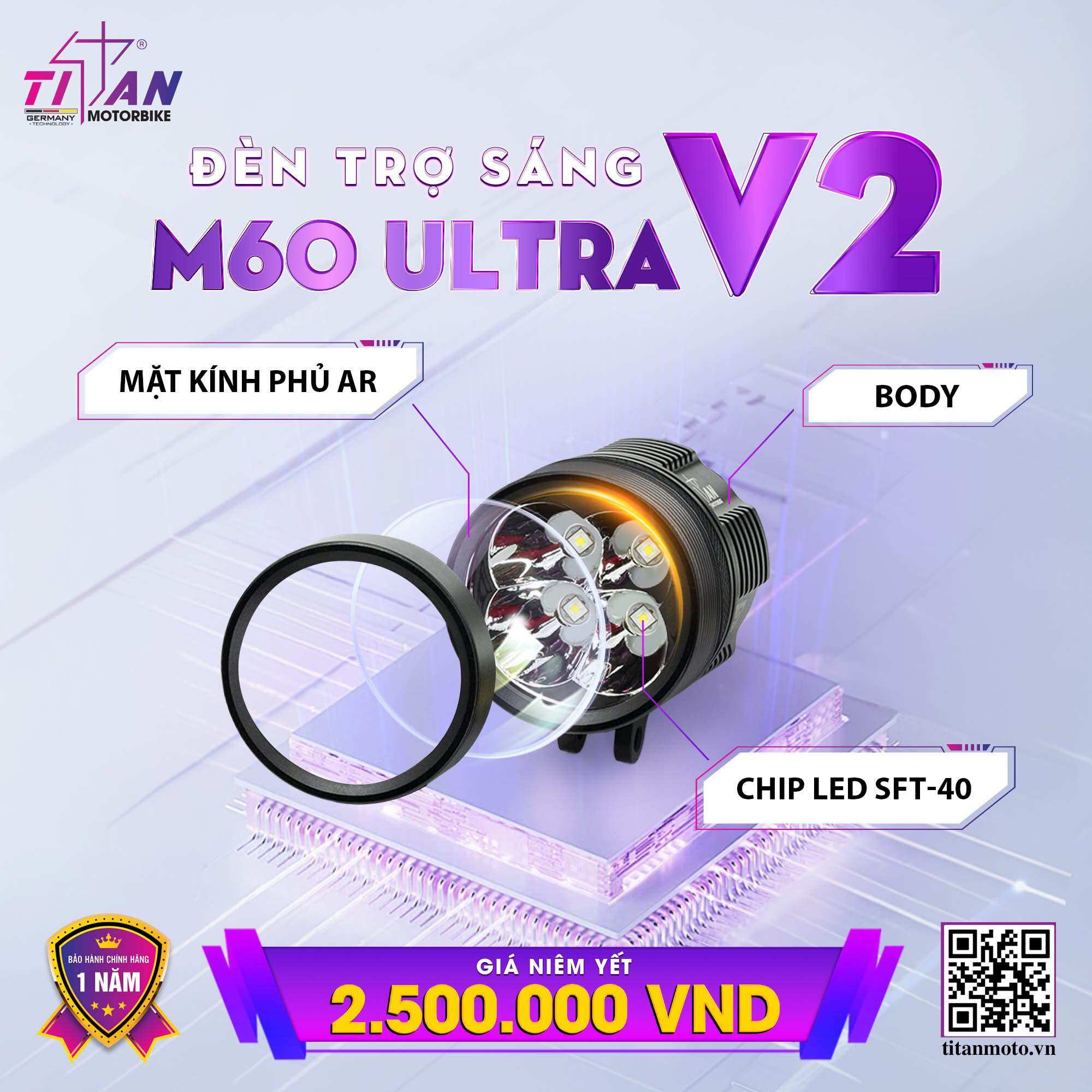 💥 Trợ Sáng TITAN MOTO M60 ULTRA V2 2025 Giá 2,300,000 Đồng*Miễn phí vận chuyển