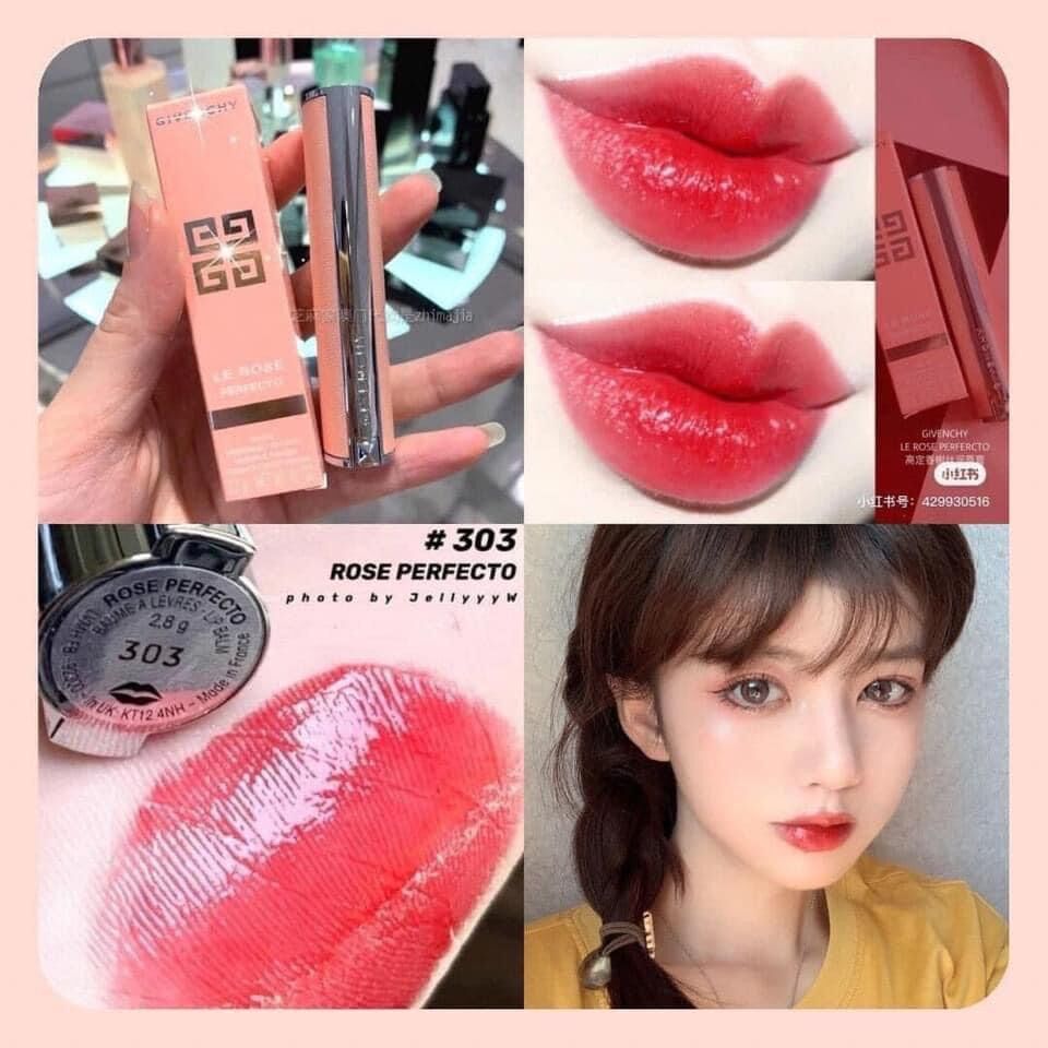 Son dưỡng Givenchy 303 đỏ anh đào