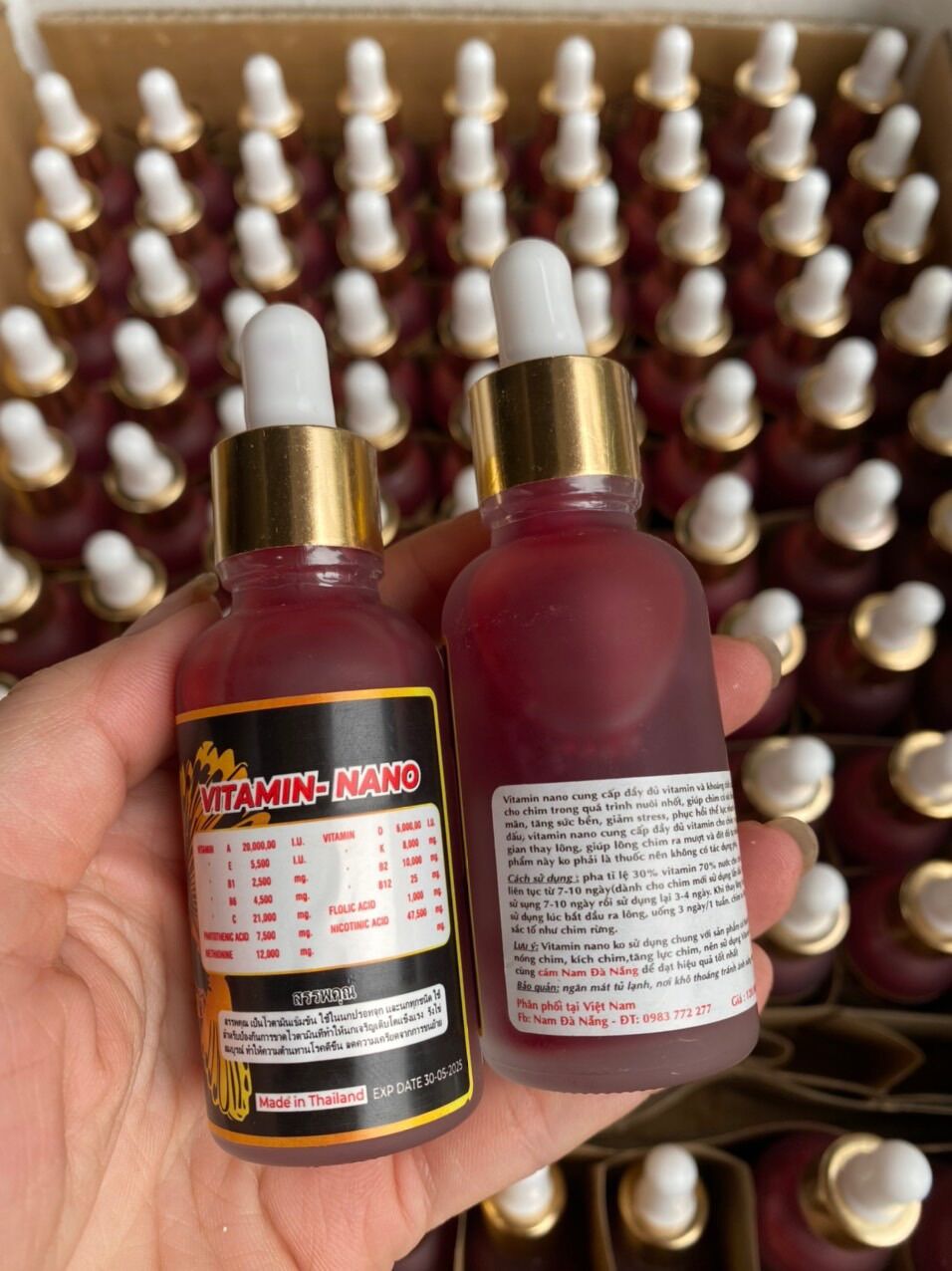 Vitamin nano cho các loại chim cảnh