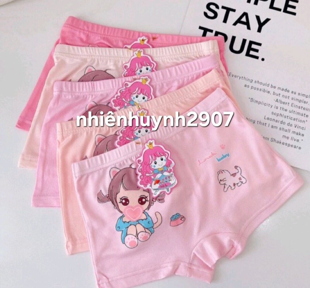 Quần chip đùi qc bé gái 8-32kg