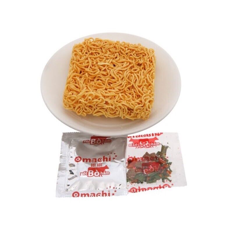 [HCM]Thùng 30 gói mì Omachi sốt bò hầm 80g