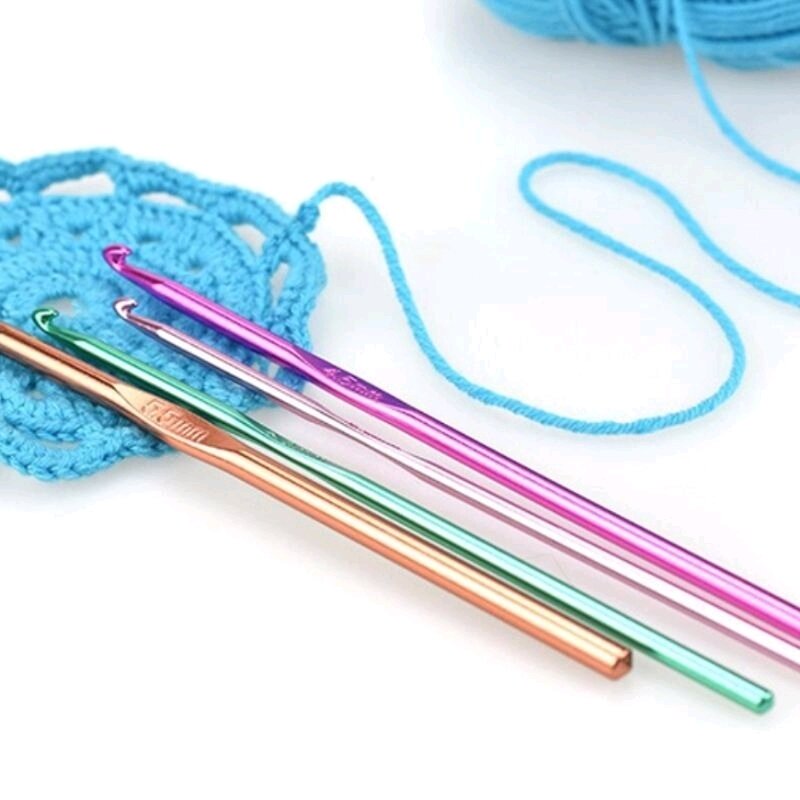 #setcombo bộ kim móc len 12 cây size từ 2mm đến 8mm