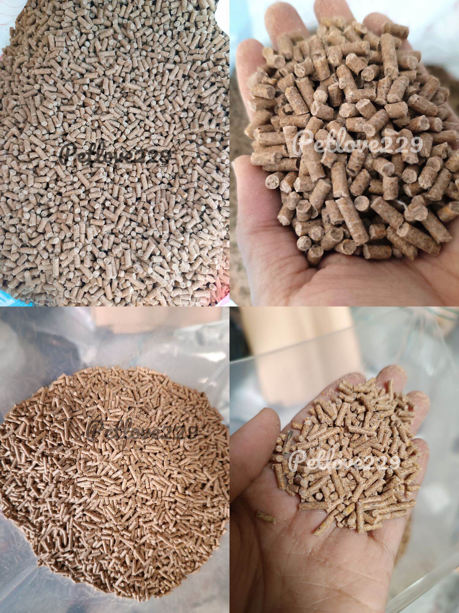 1kg viên nén cát đậu nành vệ sinh cho mèo, lót chuồng cho hamster
