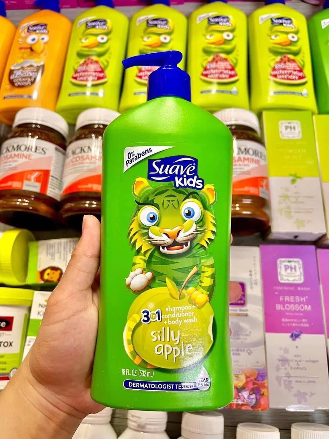 👶👶⭐️⭐️SỮA TẮM SUAVE KIDS 3in1 (532ml)👧 👦