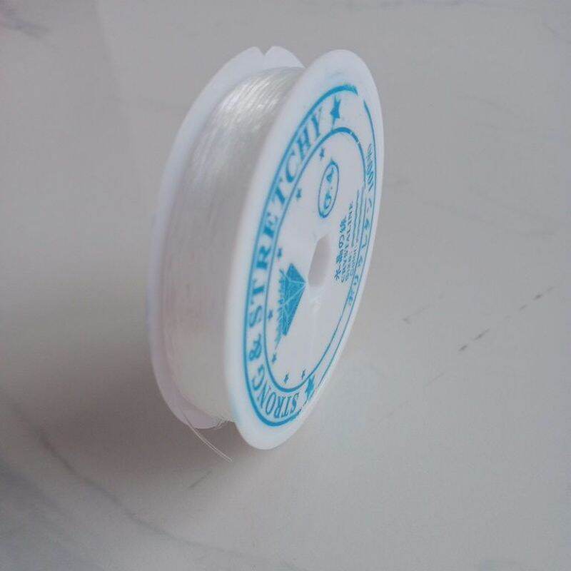 Cuộn dây cước co giãn xỏ hạt 0.4/0.5/0.6/0.7/0.8mm