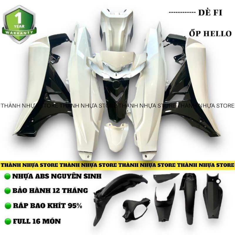 [NEW] Dàn áo Sirius Trắng phối Đen Ốp Sihello Dè Fi (Xem MÔ TẢ)
