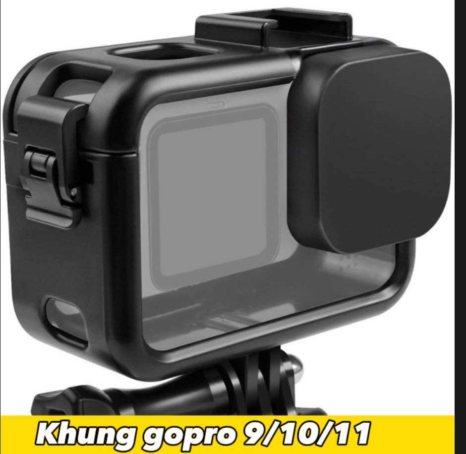 Khung gopro 9 10 11 dùng chung , phụ kiện gopro