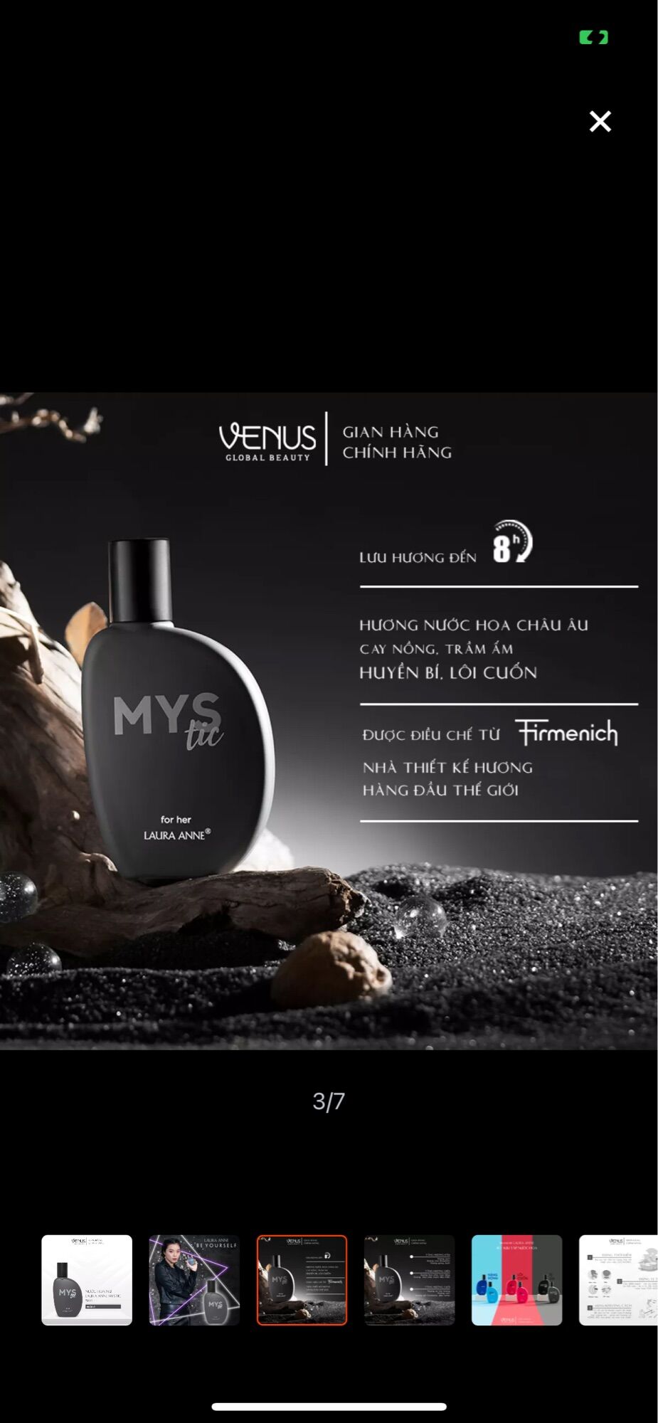 Nước hoa nữ laura Anne Mystic 50ml