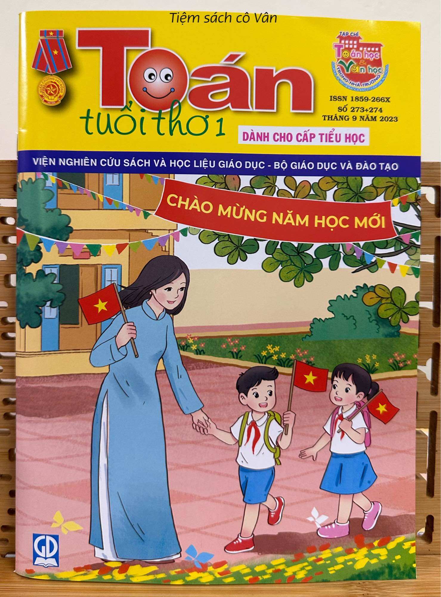 Toán tuổi thơ 1 - tháng 9 năm 2023