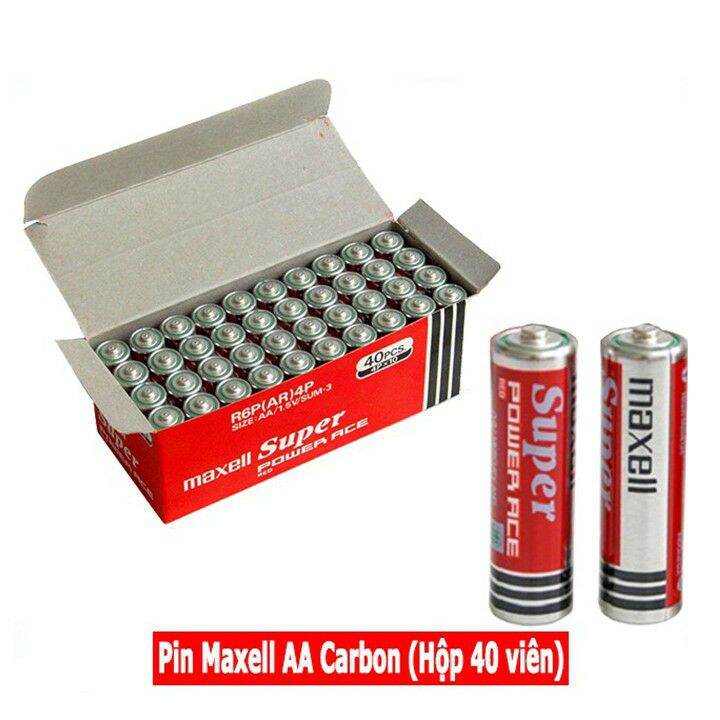 Hộp 40 viên pin Maxell 2A