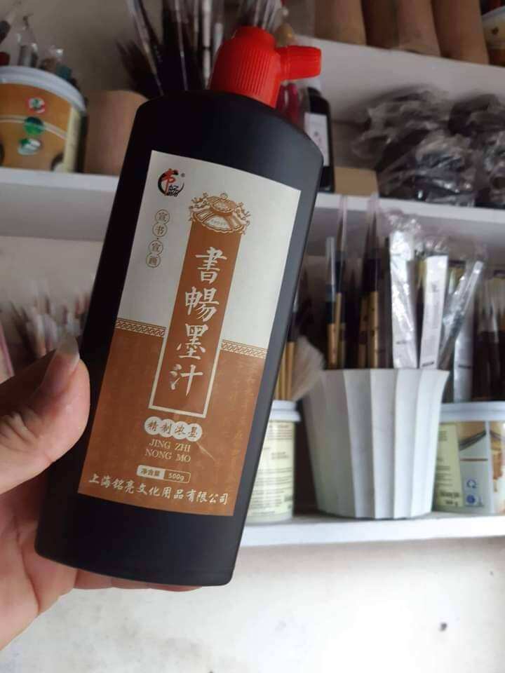 Mực tàu đen 500ml loại tốt 
