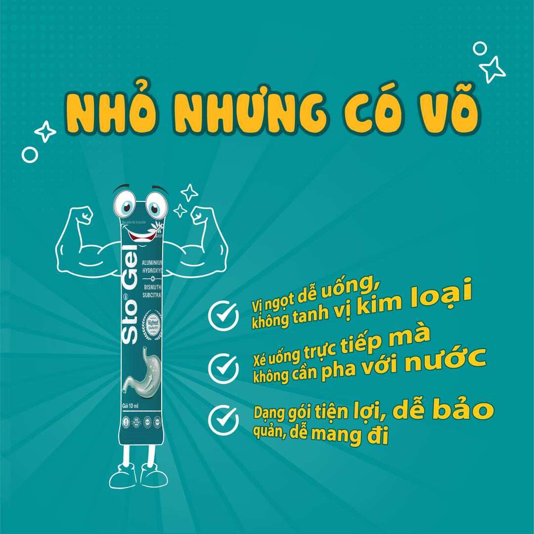 Stomax Gel - Dạ khoẻ tâm an