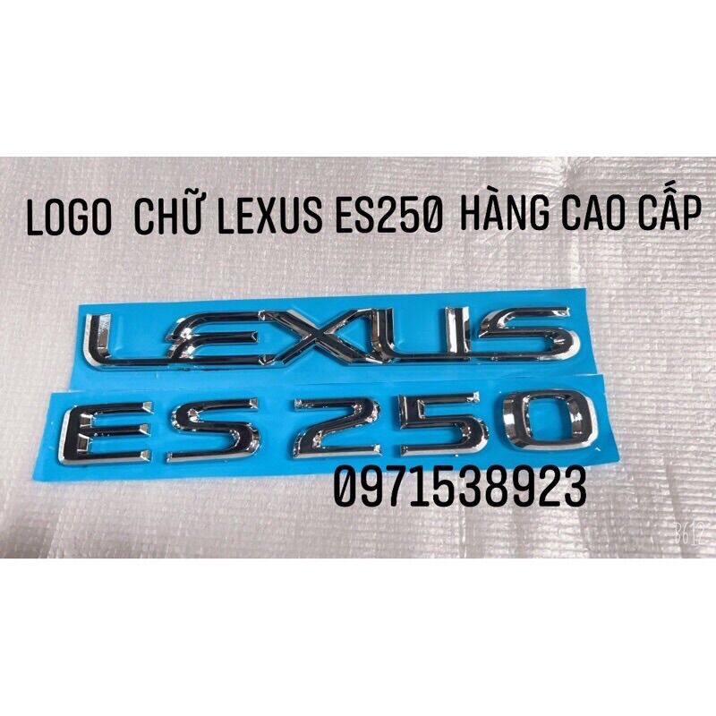 Chữ nổi lexus es 250 hàng cao cấp