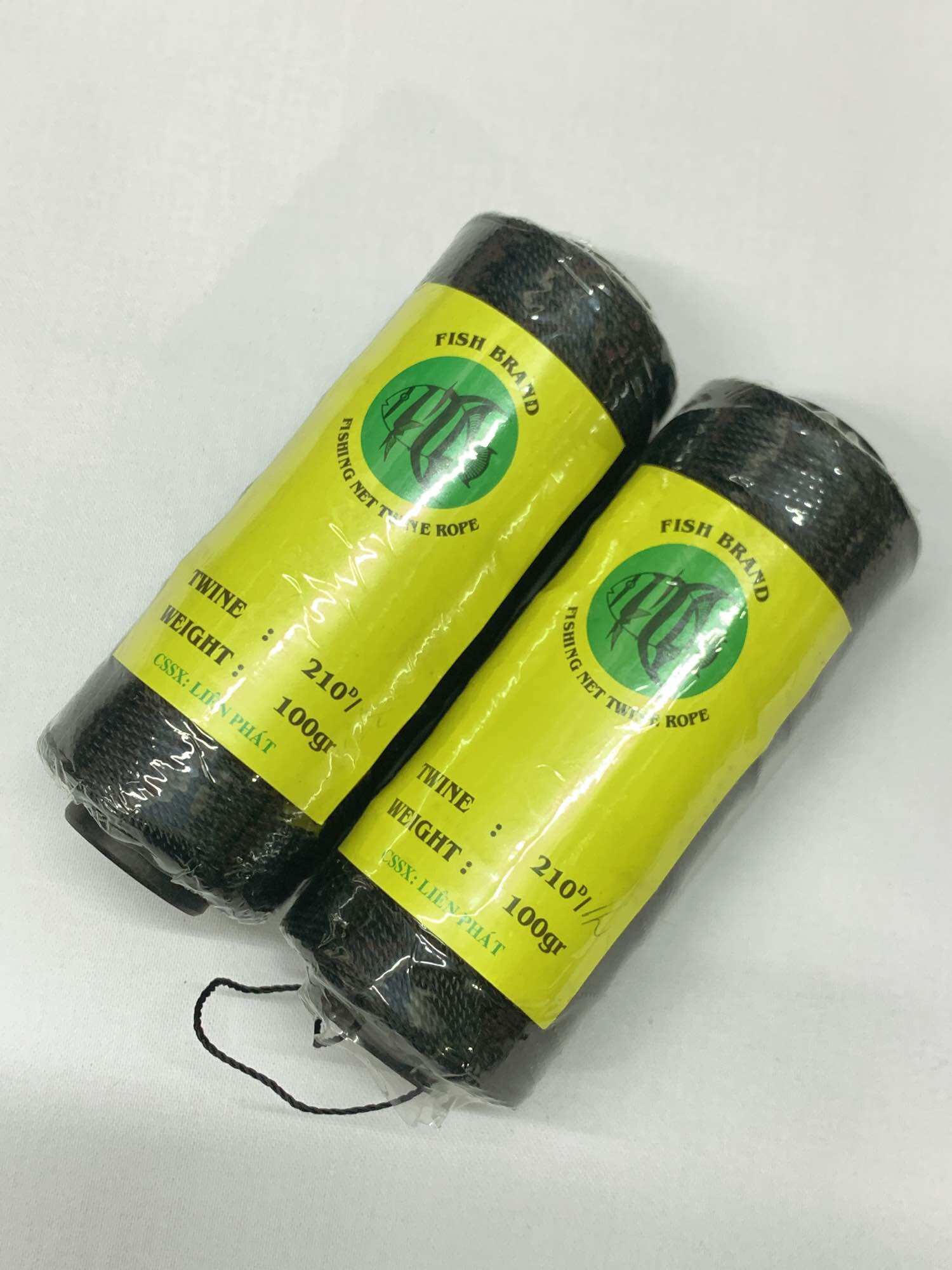 Chỉ nylon 100% sợi 210D màu đen