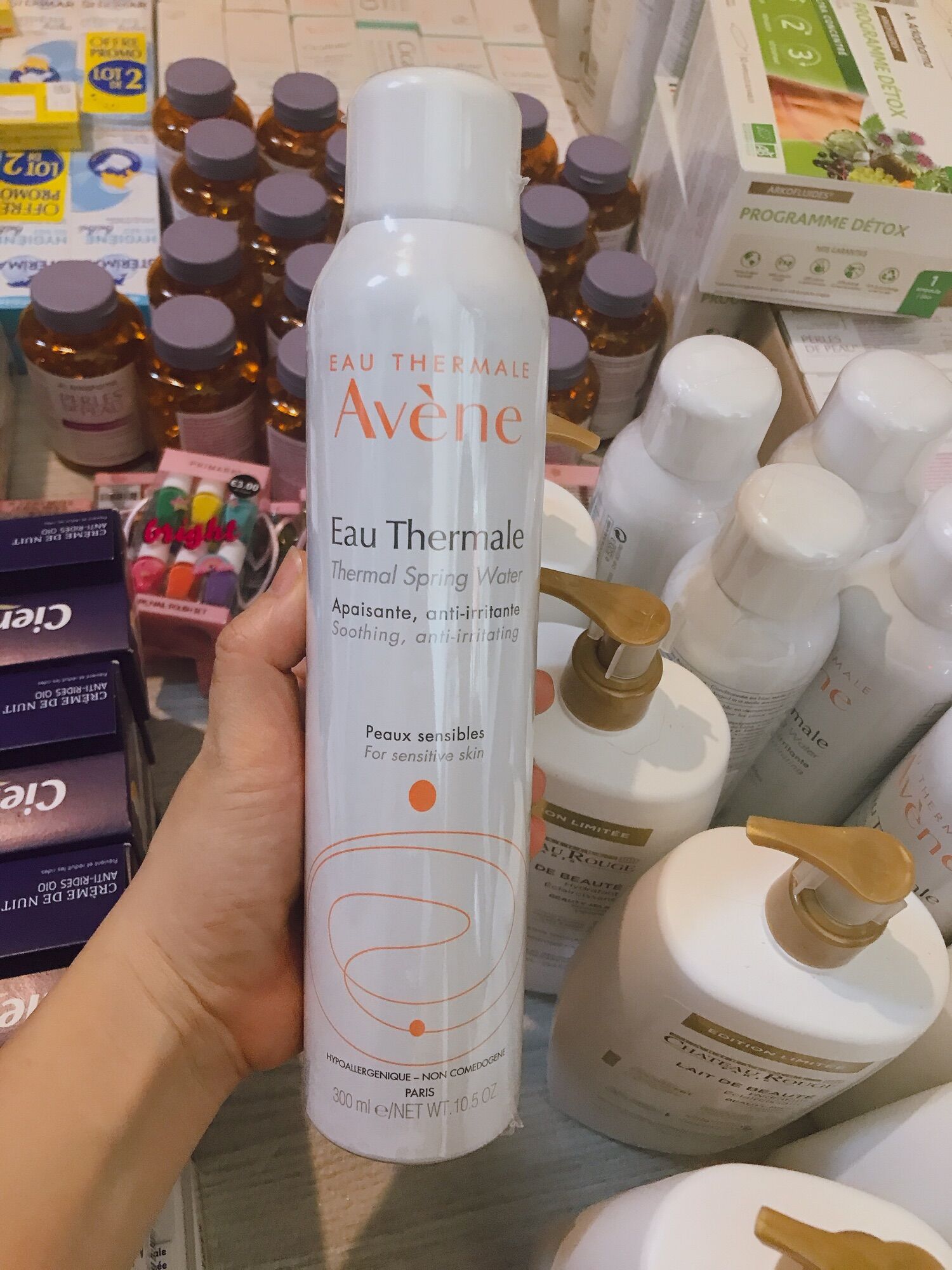 Xịt khoáng Avene nội địa Pháp 50/150&300ml