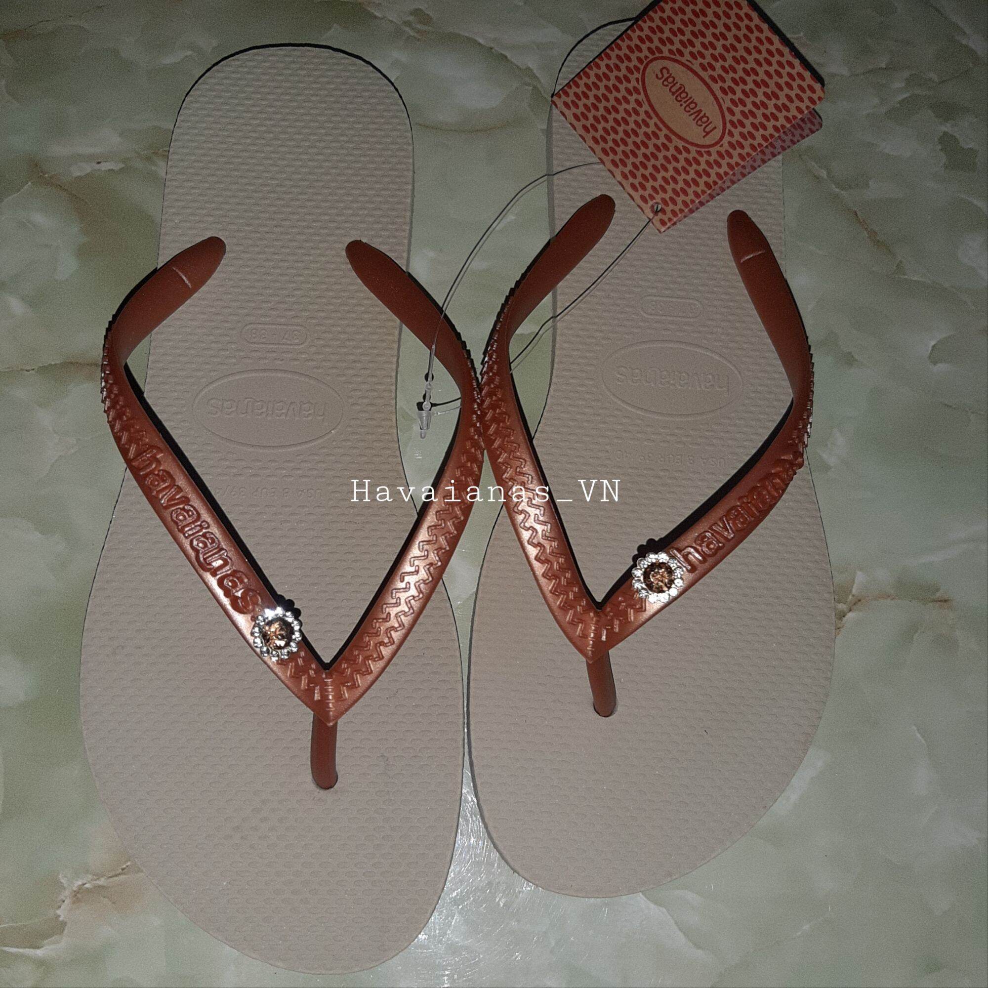 🔥FREESHIP🔥HAVAIANAS - Dép nữ đính đá