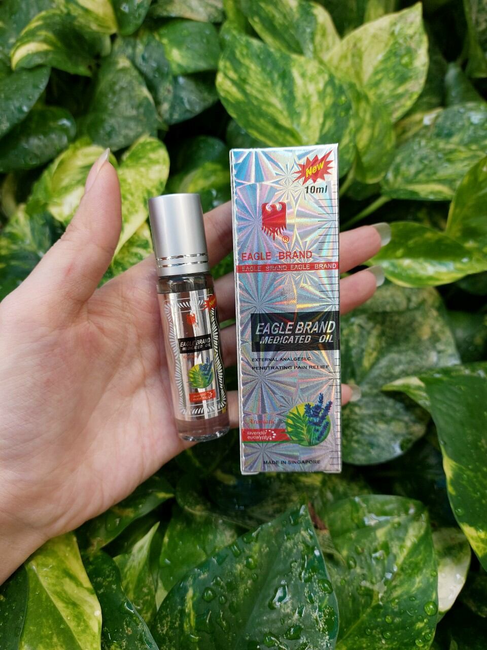 Dầu gió Trắng con ó dạng lăn 10ml (lố 12chai)