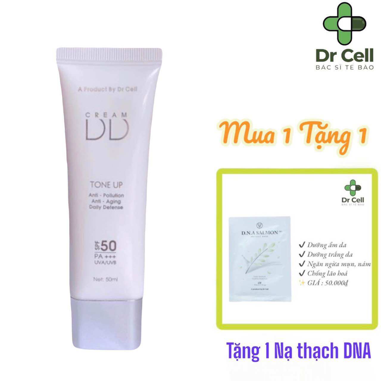 Kem chống nắng dd cream dr cell 50ml