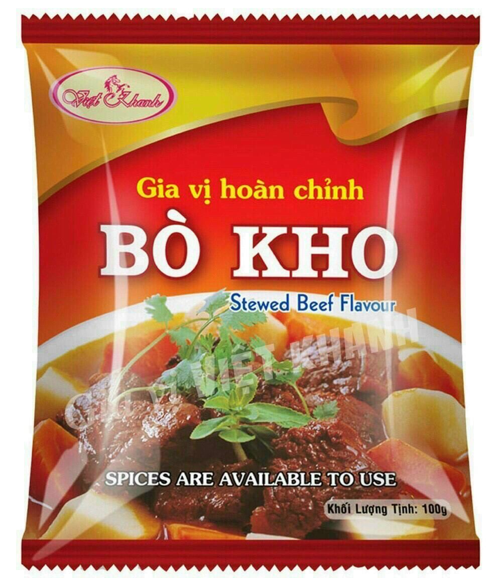 Gia vị hoàn chỉnh bò kho việt khanh