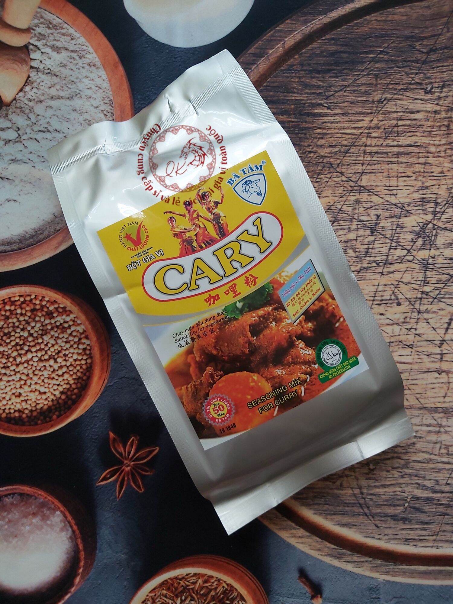 Bột cà ri bà tám 500gr