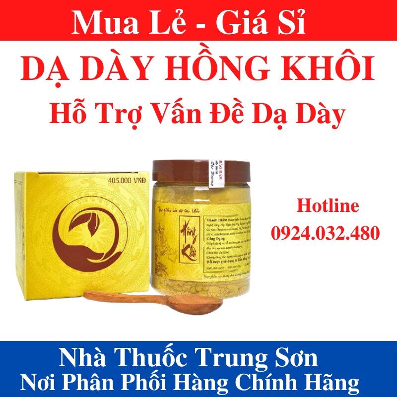 Dạ dày hồng khôi của thanh mộc hương làm hết đau dạ dày tá tràng - ts002