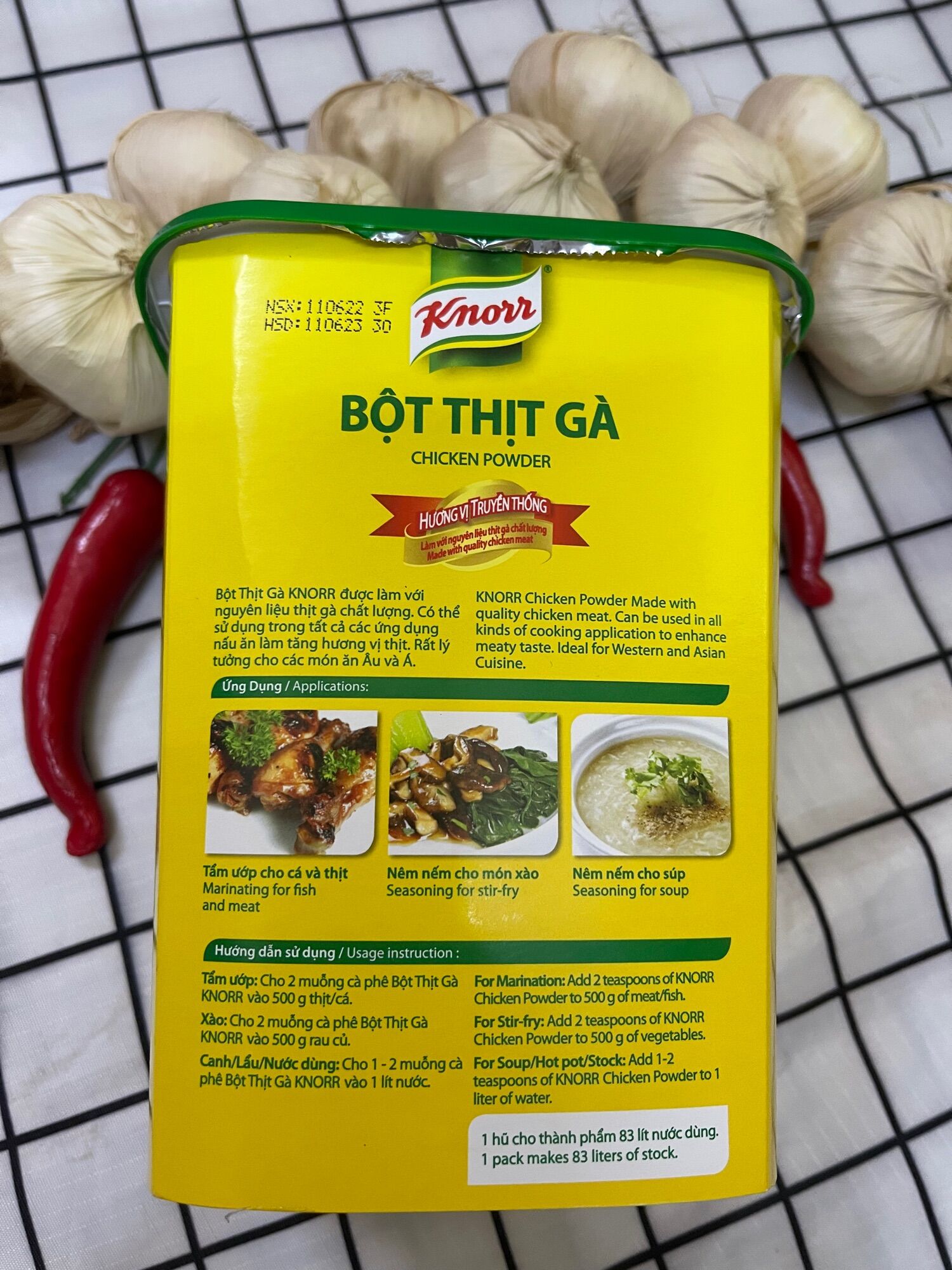 BỘT THỊT GÀ KNORR HỘP 1KG2