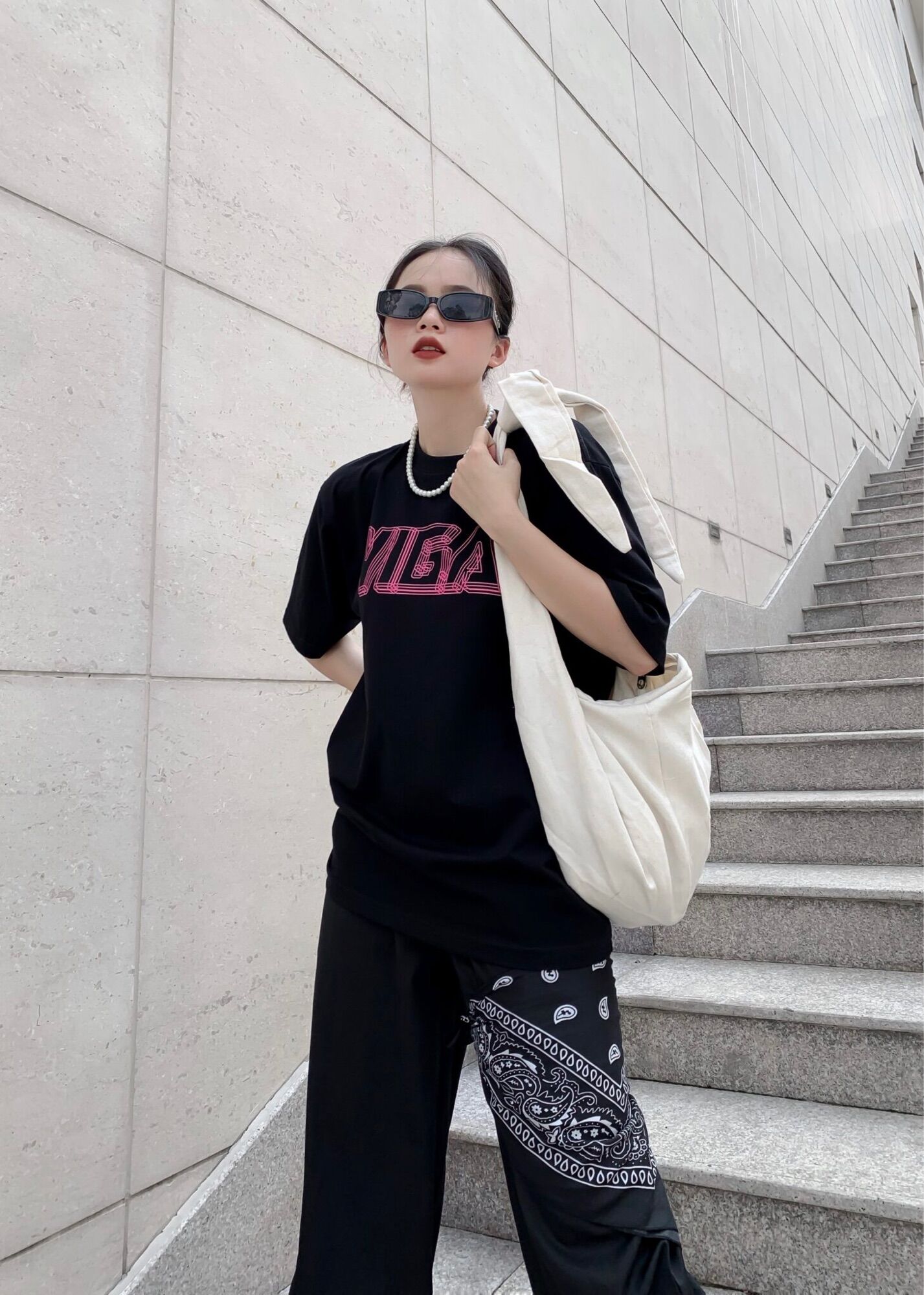 Áo Thun  Local brand ViGa Basic 03 Bpink ( Nam và Nữ )