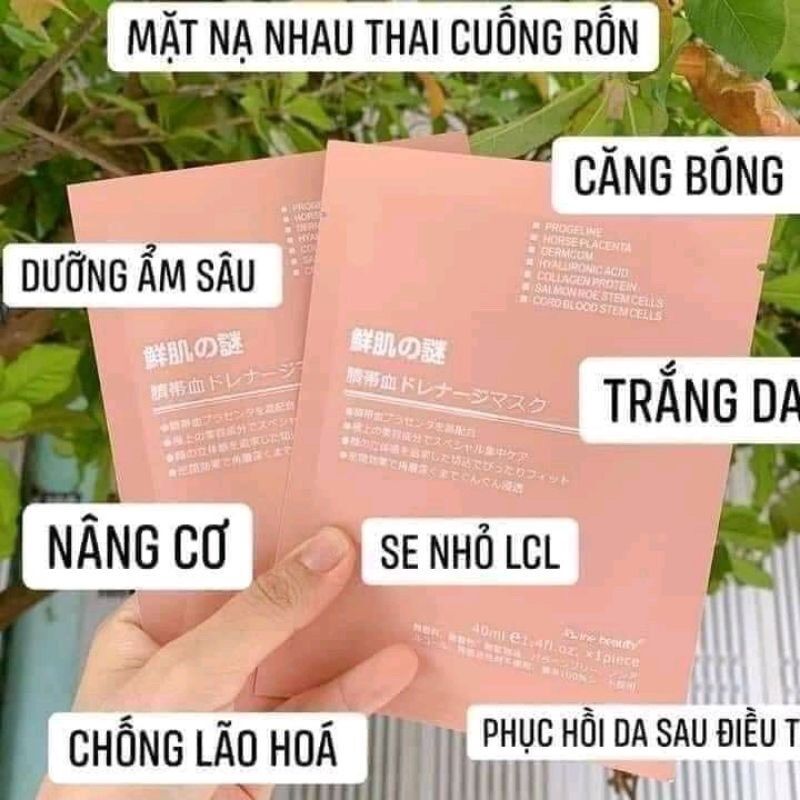 Combo 10 Mặt nạ nhau thai cừu Nhật bản