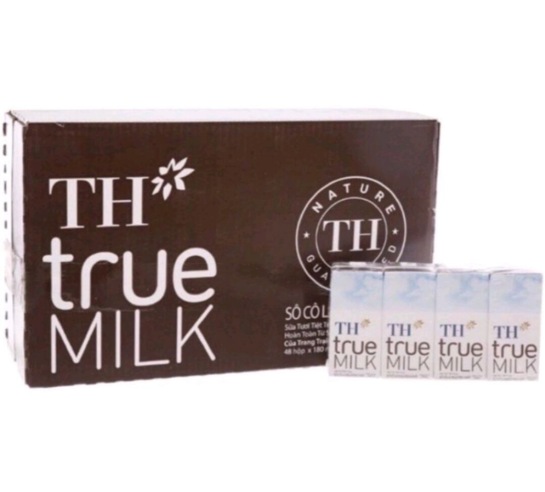 Thùng 48 hộp sữa TH truemilk socola, hộp 180ml