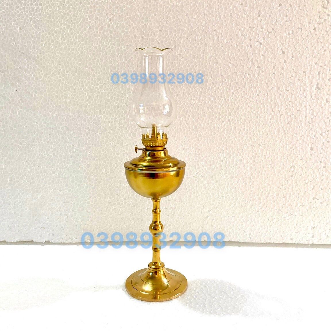 Đèn dầu đồng cao cấp chất liệu bằng đồng