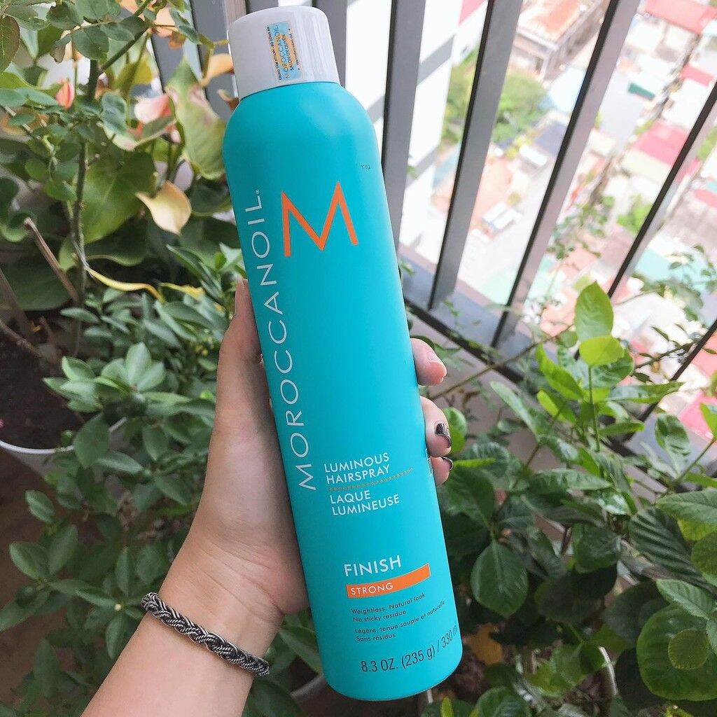 Gôm xịt giữ nếp linh hoạt cao cấp Moroccanoil Luminous Hairspray 330ml - 480ml