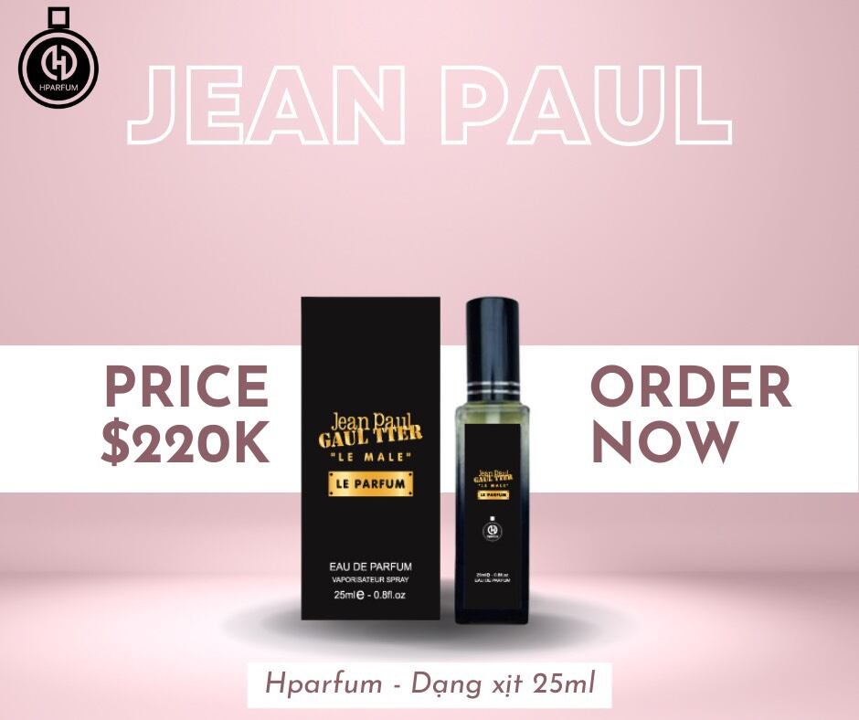 Nước hoa nam Hparfum Jean Paul Gaultier Le Male [ Siêu Sale ]