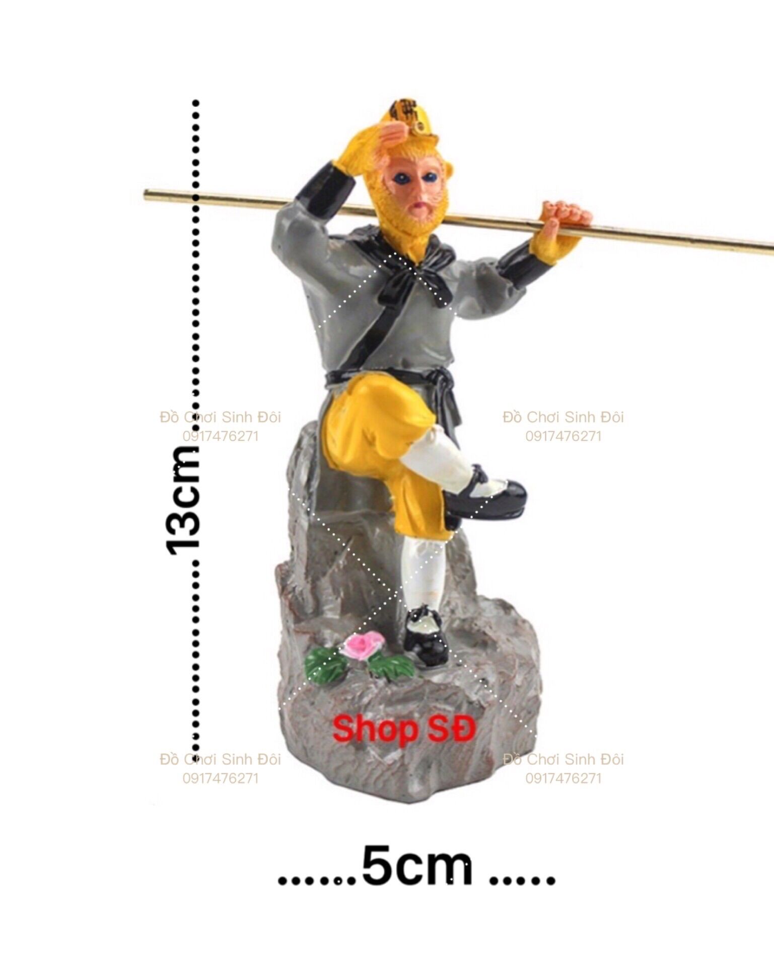 Mô hình Tây du ký - combo 4 nhân vật