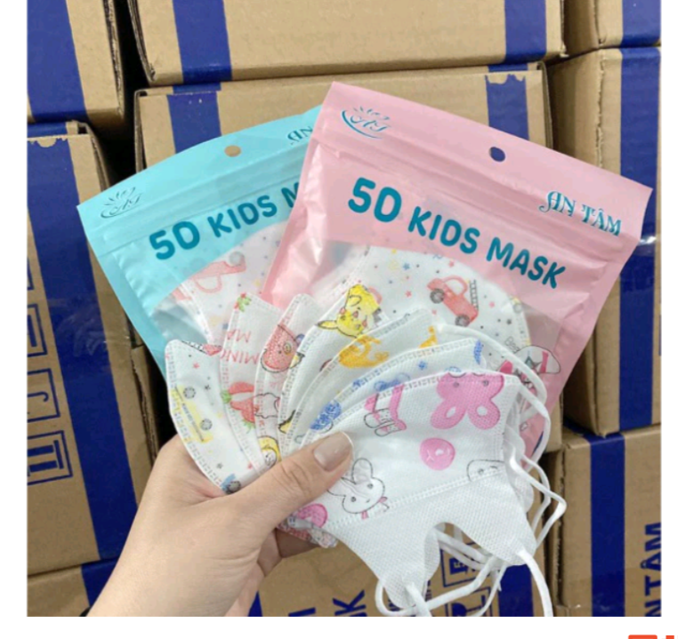 Khẩu trang 5D chính hãng 5 thùng