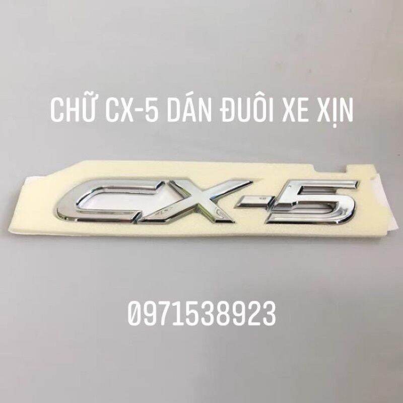 logo CX-5 SKYACTIV dán xe MAZDA CX-5 hàng cao cấp. 