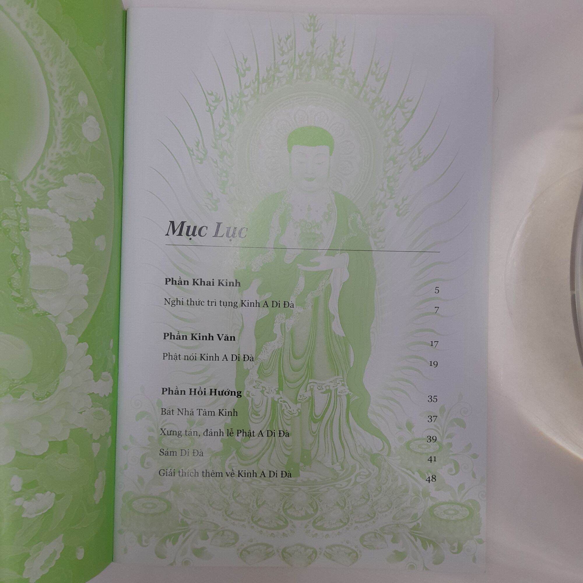 Sách - Kinh A Di Đà (bản in tuyệt đẹp)