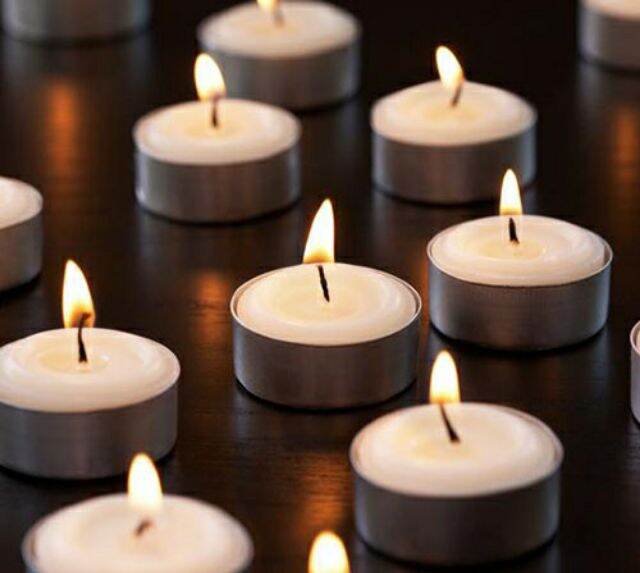 10 Nến Tealight Đậu nành thiên nhiên tự làm từ xưởng nến