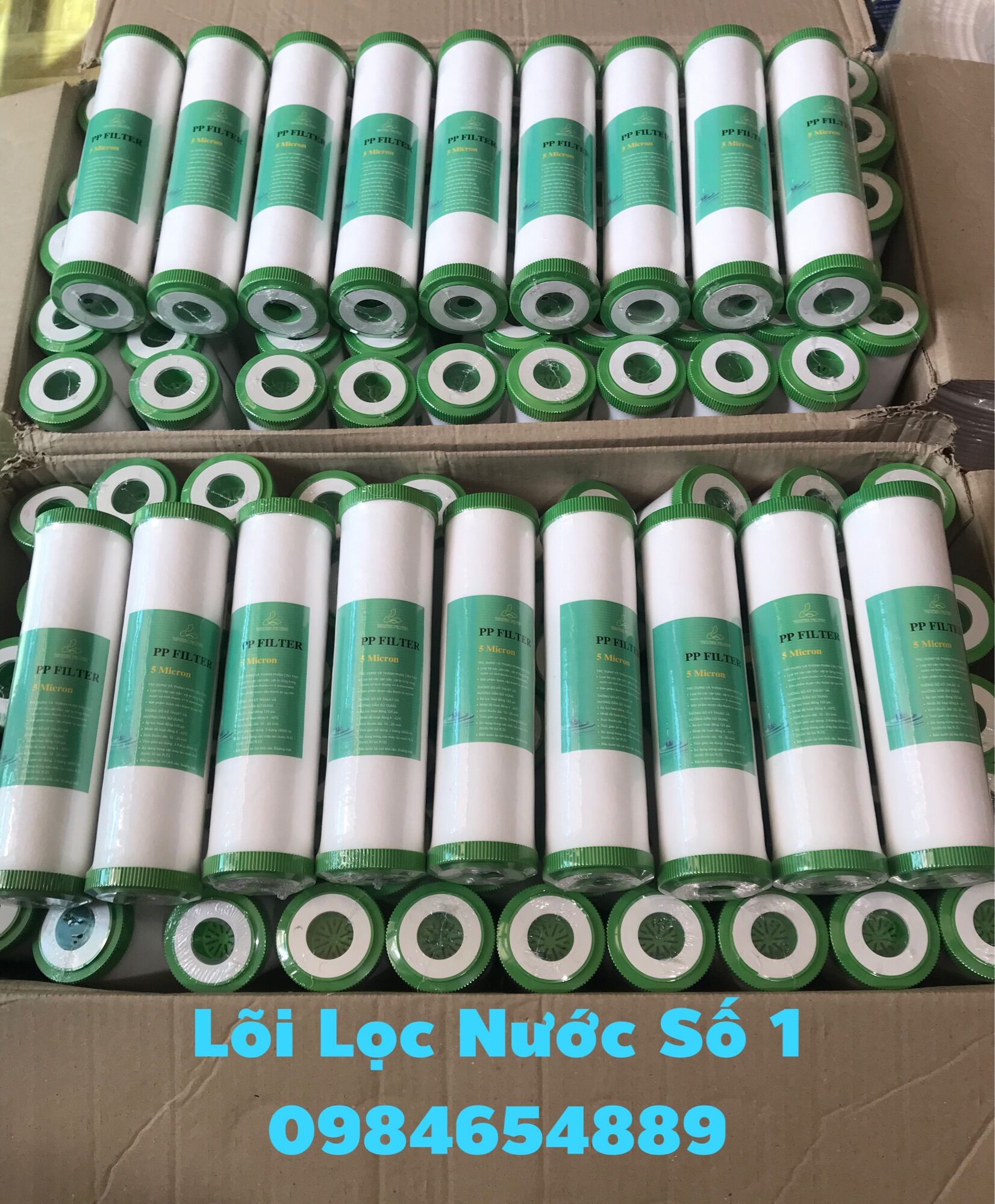 Lõi lọc nước số 1 _ loại tốt có đầu bịt
