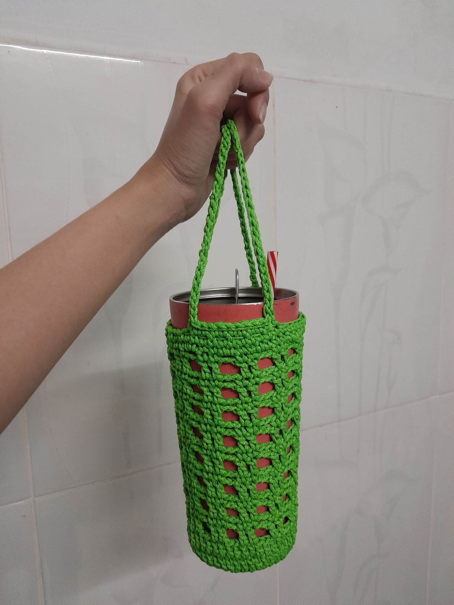 Túi đựng bình giữ nhiệt bằng len