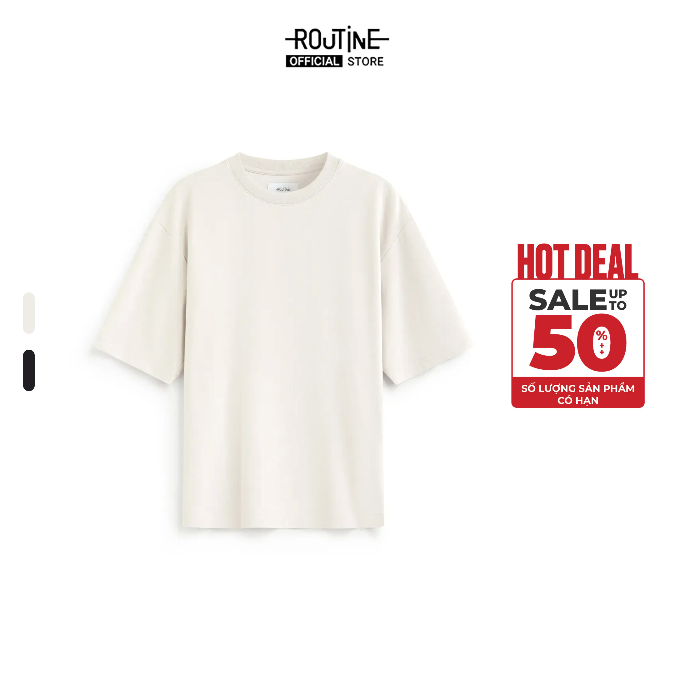 Áo Thun Tay Ngắn Nam Form Relax - Routine 10S25TSS038
