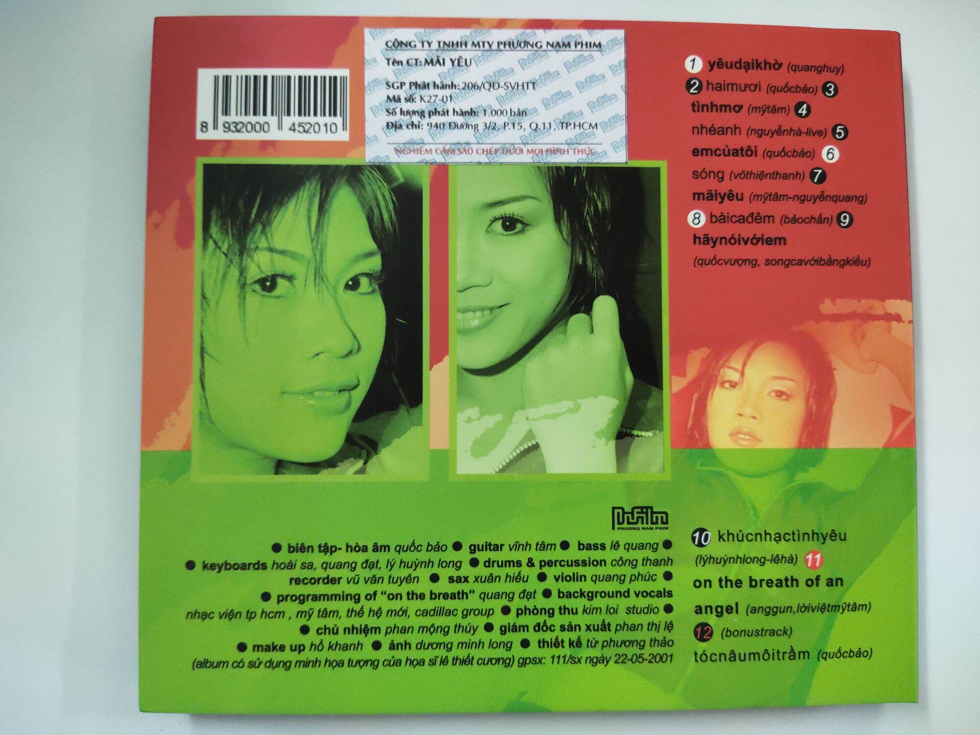 CD - Mỹ Tâm - Mãi yêu