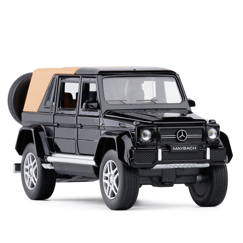 Jk1/32 MAYBACH G650 Xe Việt Dã Có Thể Thay Đổi Mô Hình Xe Bằng Kim Loại, Xe Đồ Chơi Lắp Đặt Kim Loại Cho Bé Trai