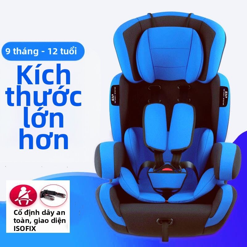 BONINGYU | Ghế Ô Tô Dễ Mang Cho Bé Từ 9 Tháng Đến 12 Tuổi Có Thể Ngồi Và Nằm