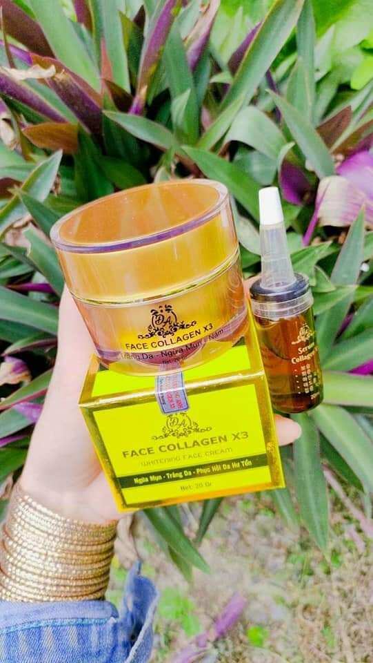 Combo Kem Face + Serum c.hính h.ãng