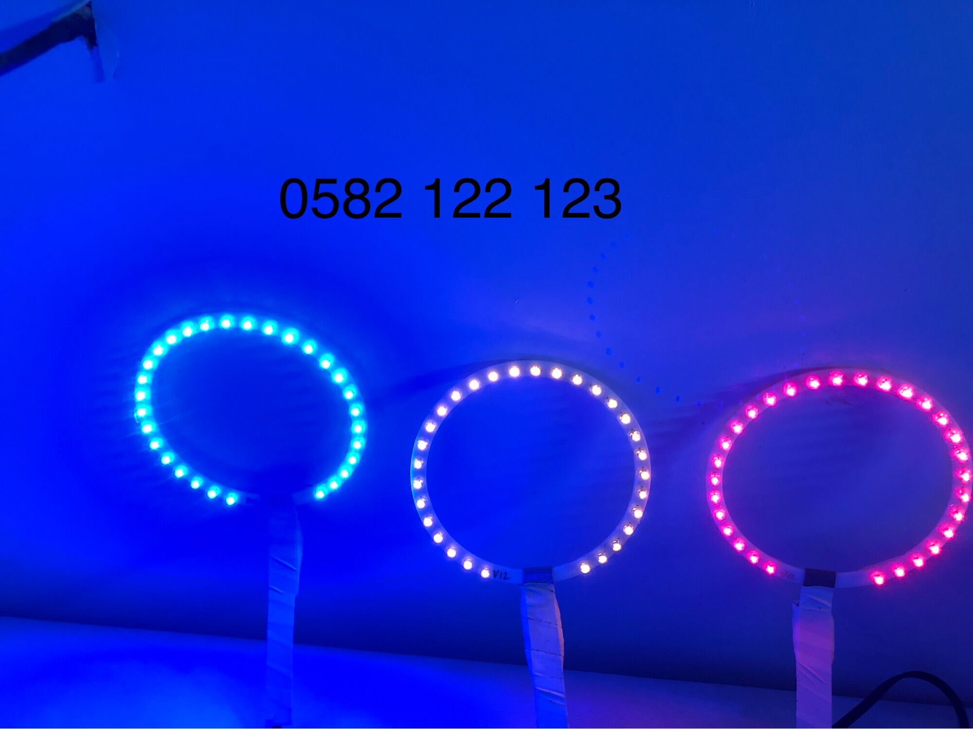 Vòng led hào quang, triều thiên 8cm