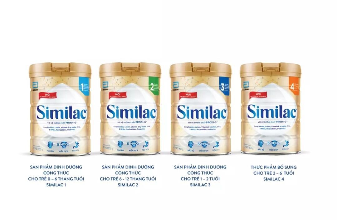 [Date Mới] Sữa Bột Similac 5G Số 3 - 900g (1-2 tuổi)