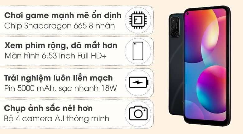 Điện Thoại ko Vsmart Joy 4 ( 4GB/64GB ). Huyhang126@